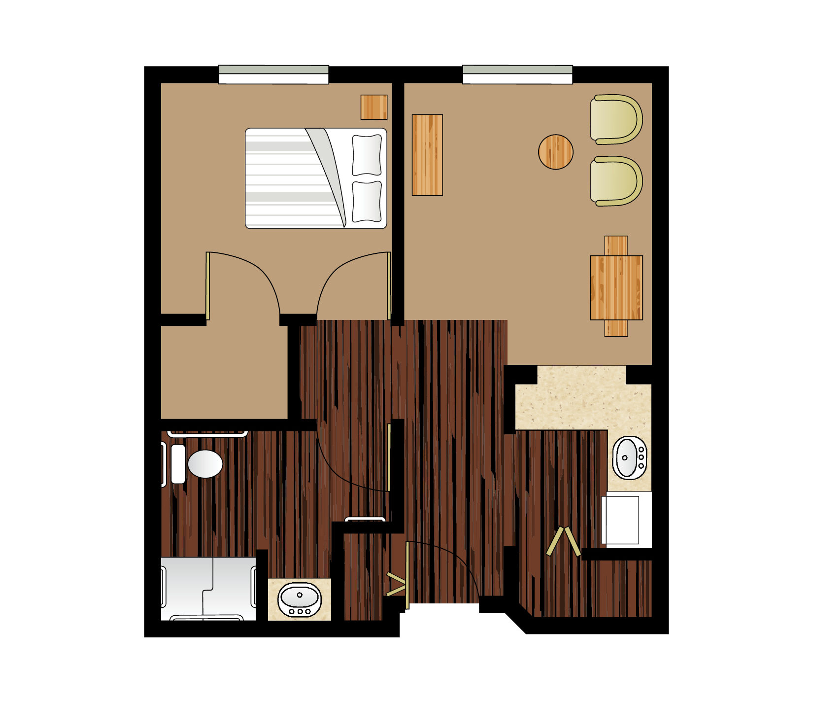 Senior Living Floor Plans - Discovery Village At the West End
