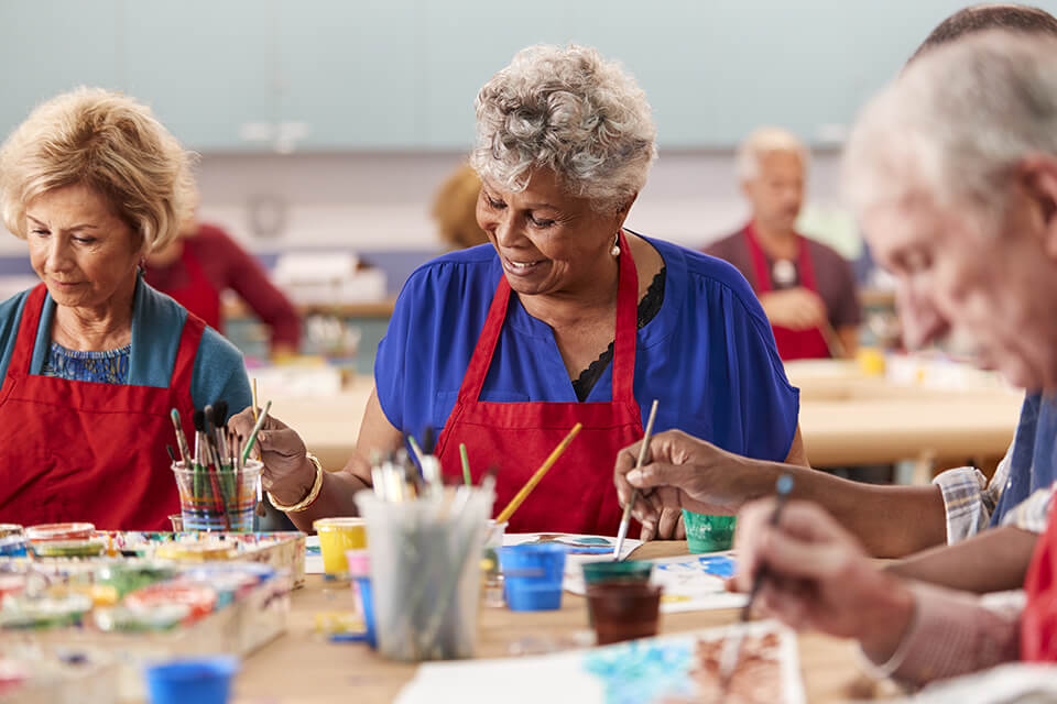 How Does Art Improve The Cognitive Function Of Seniors How Does Art Improve The Cognitive Function Of Seniors