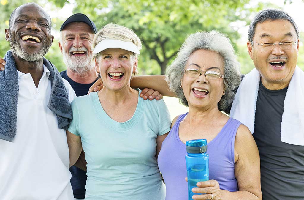 Senior Group Friends Exercise Relax Concept Senior Group Friends Exercise Relax Concept