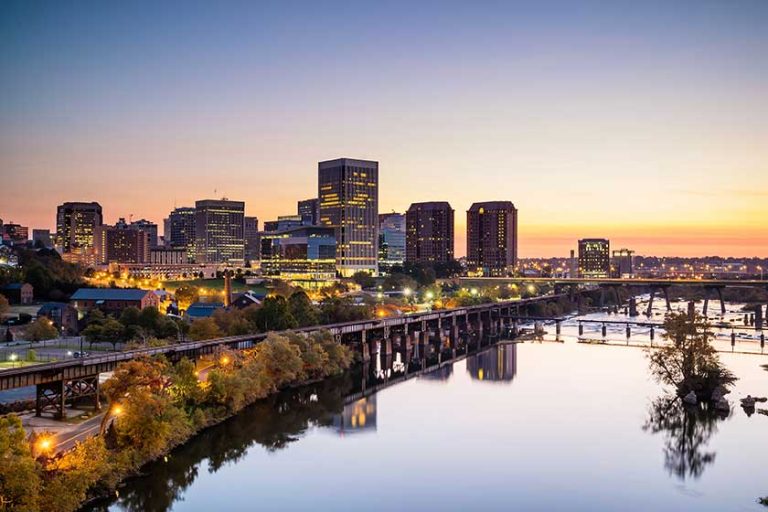 Downtown Richmond, Virginia skyline
