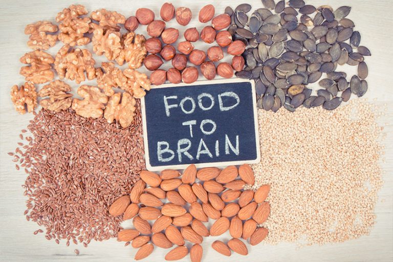 Healthy food for brain power containing vitamins and minerals, nutritious eating Healthy food for brain power containing vitamins and minerals, nutritious eating