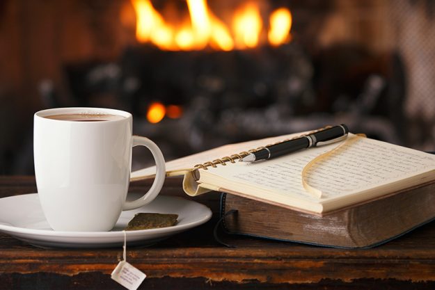 Still Life with Fireplace