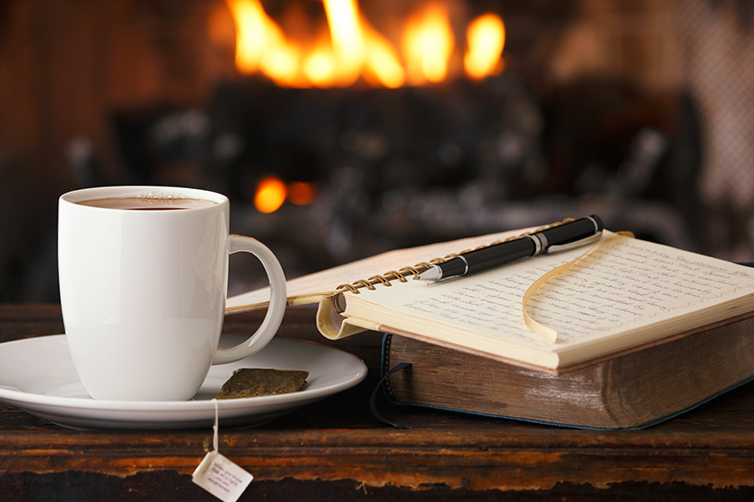 Still Life with Fireplace