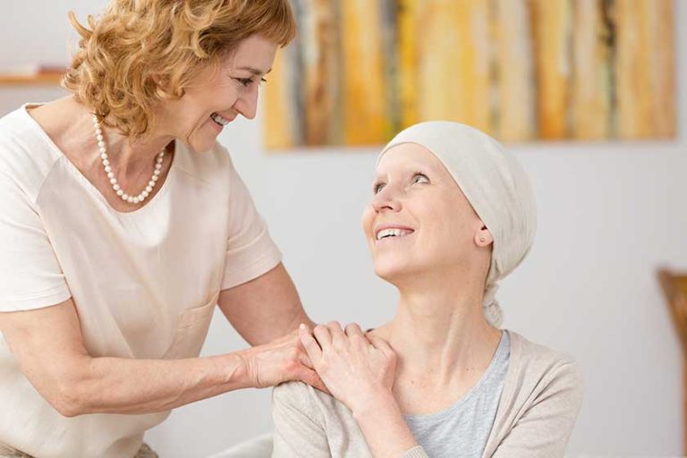 Holding friend's arm