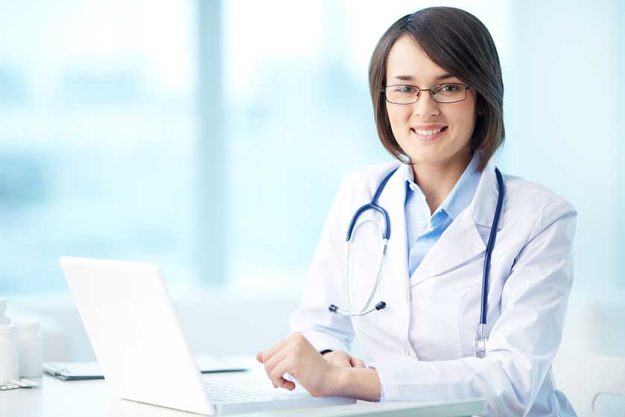 Physician at workplace Physician at workplace