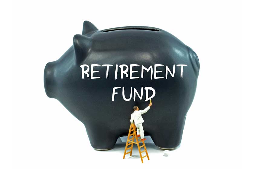 Piggy bank for Retirement Fund