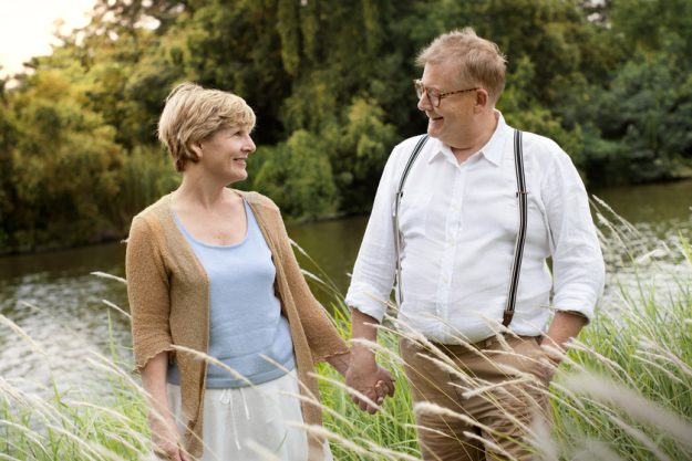 Elderly Senior Couple Romance Love Concept How To Enjoy Summer Festivities Near Your Senior Apartment In New Braunfels, TX