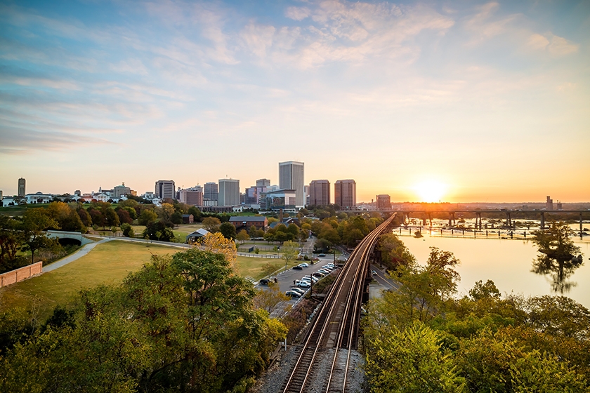 Downtown Richmond, Virginia skyline Downtown Richmond, Virginia skyline