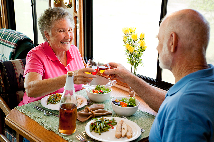 RV Seniors - Romantic Dinner