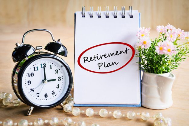 Retirement plan concept