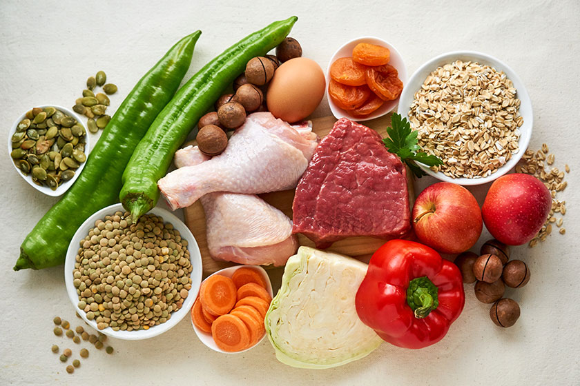 Various products for healthy balanced diet Various products for healthy balanced diet