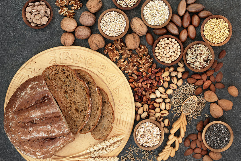 Healthy high fiber food