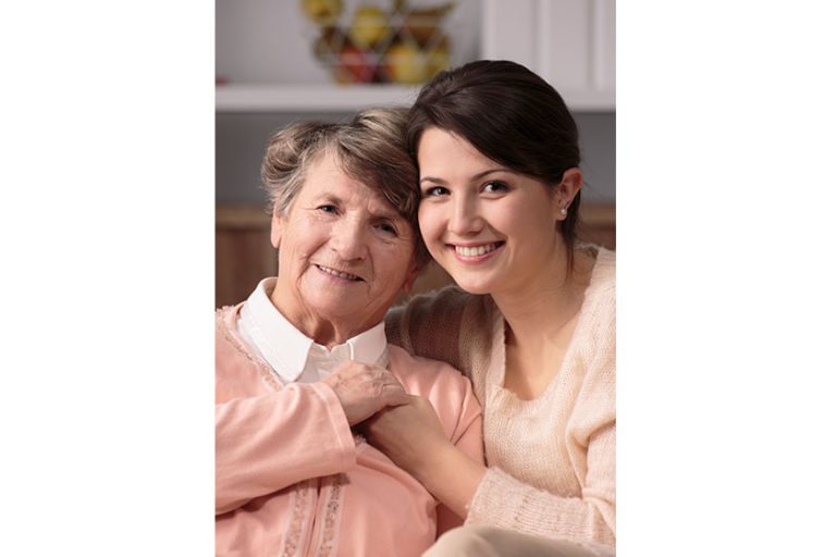 caregiver and patient