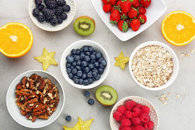 composition with nutritious oatmeal