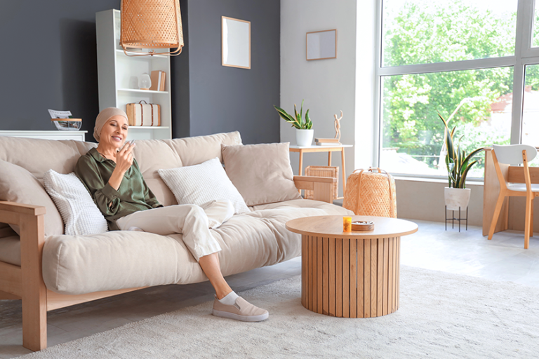 mature woman chemotherapy smoking weed