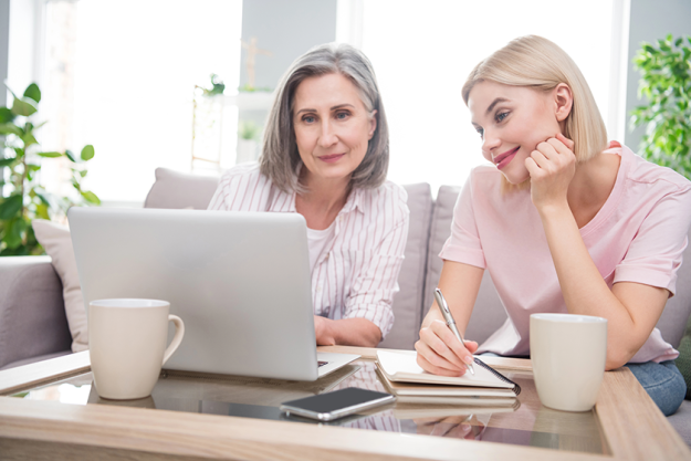 photo of happy charming grey haired photo of happy charming grey haired