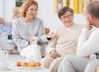 Group,Of,Elderly,People,Talking,And,Enjoying,Each,Other's,Company