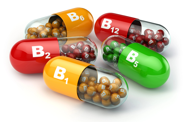 vitamin b capsules b1 b2 b6 b12